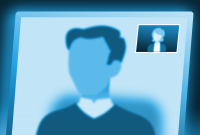 A computer screen with a Zoom meeting opened between two people.